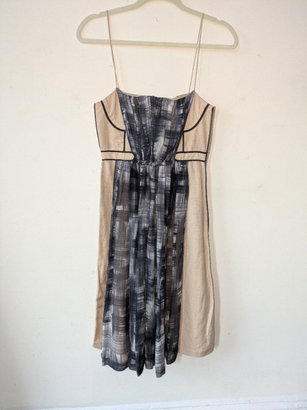 Rachel Comey Nude and Grey cocktail dress